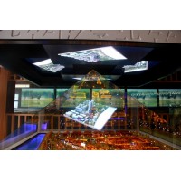 全息玻璃,全息展柜玻璃價(jià)格,360度全息展示柜 幻影成像玻璃